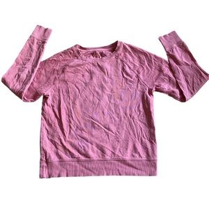 Athleta Rose Pink Pullover Top Sz XS